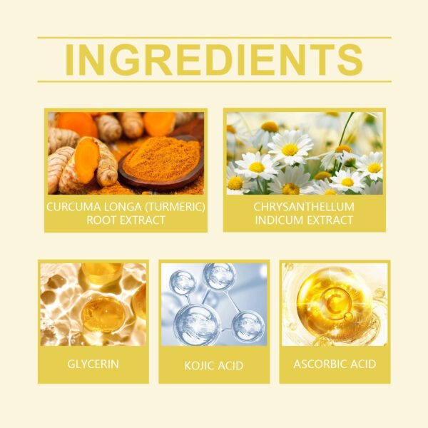 HOYGI Turmeric Acid Cleansing Pad Face Skin Pore Cleansing Makeup Remover Gentle Exfoliating Cleansing Pad - Image 2