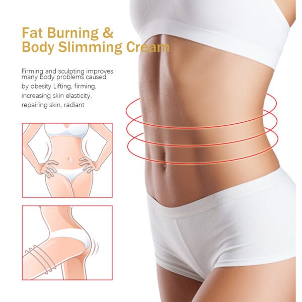 EELHOE Ginger Weight Loss Cream Slimming Fat Burning Body Weight Loss Cream - Image 4
