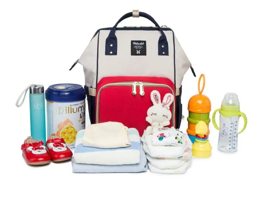 Mummy bag multi-function large capacity maternal and child package pregnant women bag mother backpack - Image 5