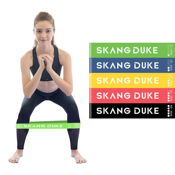 5 Level Resistance Rubber Bands Yoga Training Elastic Bands - Image 10