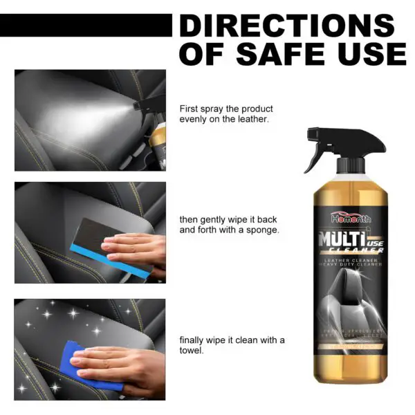 Car Leather Cleaner Set - Image 3