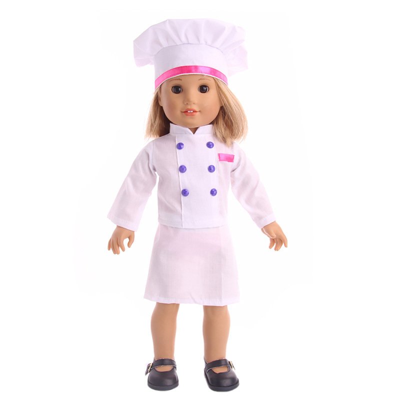 Doll Clothes Americangirl Accessories Chef Clothes - Image 2