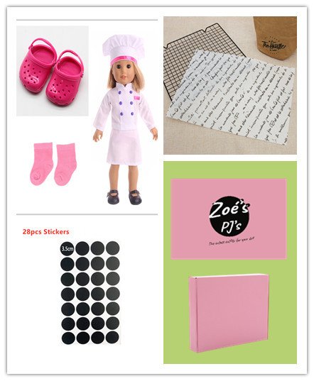 Doll Clothes Americangirl Accessories Chef Clothes - Image 5