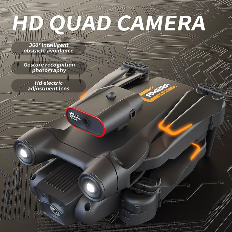 M17 UAV HD Dual-camera Aerial Photography Folding Quadcopter, Optical Flow Obstacle Avoidance Remote Control UAV - Image 5