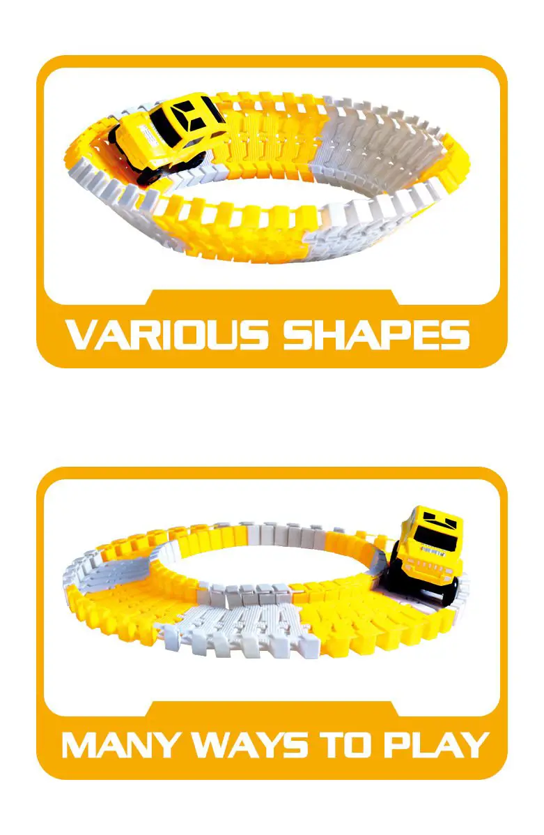 Multi Functional Children's Puzzle Assembly Track Toy - Image 5
