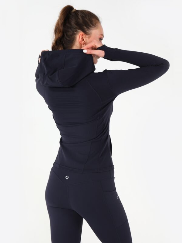 Hooded Jacket Yoga Clothes - Image 9