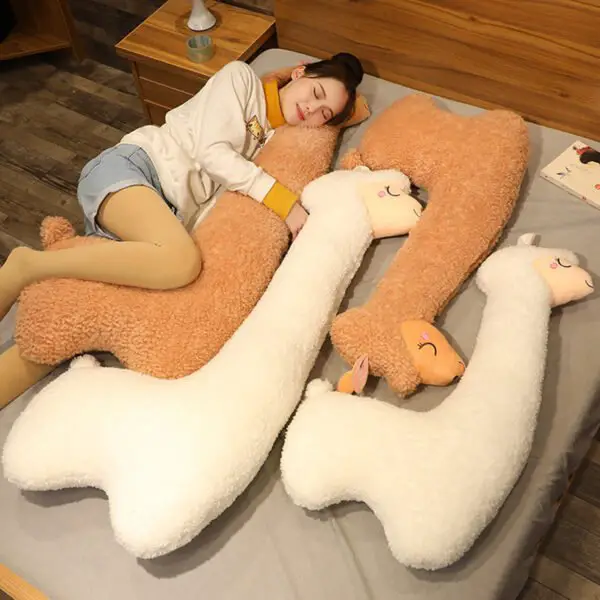 Alpaca plush toy pillow - Image 4