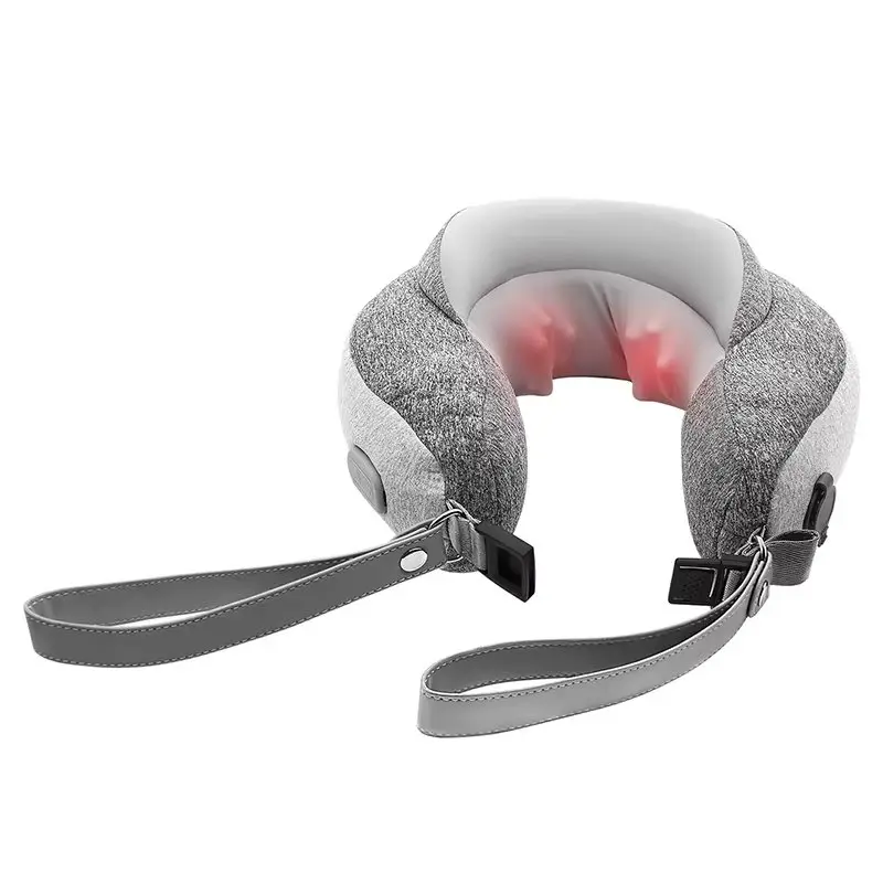 Portable Electric U Shape Neck Massage Pillow Hot Sale Shiatsu Kneading Neck Massager - Image 3