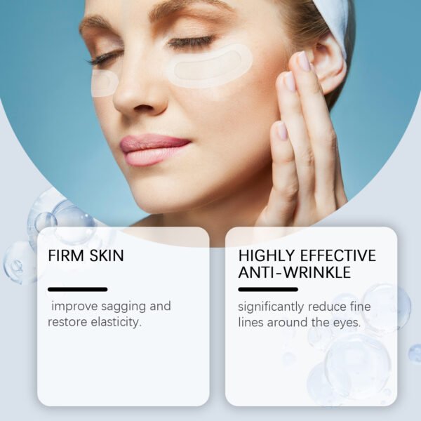 EELHOE Anti-Wrinkle Eye Mask Lightens Eye Lines Hydrates, Moisturizes, Firms & Tightens Eye Area Eye Mask - Image 4