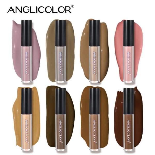 Liquid Eyeshadow 8-color Set Glitter Eyeshadow Set Waterproof Matte Eyeshadow Fine Shimmer Brightening Long-lasting - Image 6