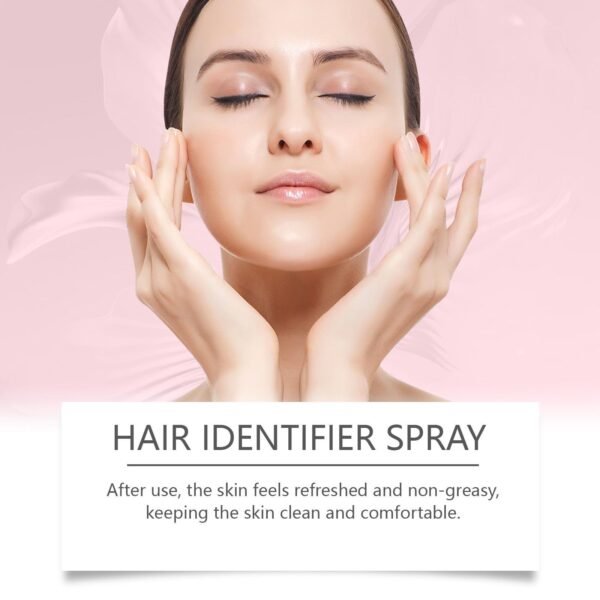 Hair Identifier Spray For Face Shaving, Skin Body Hair Identifying Spray With Razors,Hair Identifier Spray For Face Dermaplaning, Women Dermaplaning Tool For Face - Image 2
