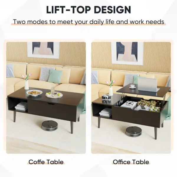 Living Room Table Coffee Table - Image 4