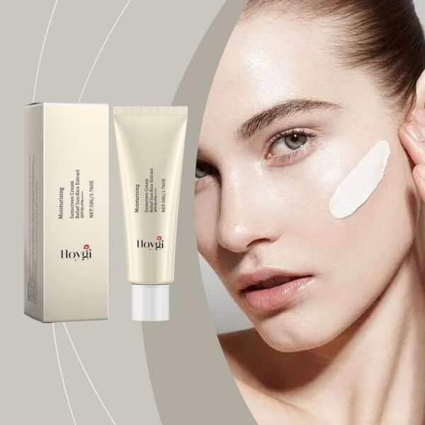 Hoygi Moisturizing Protective Cream Summer Outdoor UV Isolation Protection Refreshing Skin Moisturizing Protective Cream - Image 4