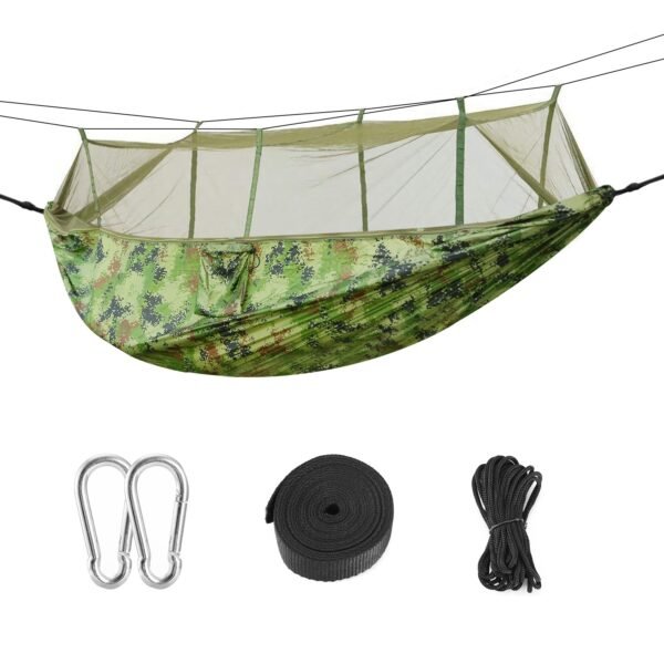Camping Hammock, Portable Double Hammock With Net - Image 6