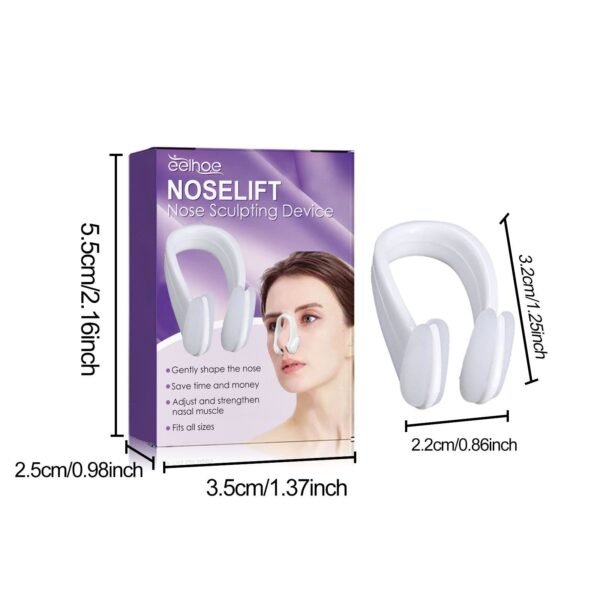 EELHOE Nose Shaper Nose Shaping Contour Tightening And Straightening Mountain Root High Nose Bridge Beauty Nose Shaper - Image 2