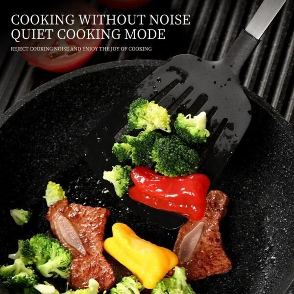 Cooking Utensil Set Premium 5 Piece Kitchen Utensil Set - Stainless Steel Handle And Nylon Faucet, Non-Stick, Heat Resistant, For Home, Kitchen Gift - Image 2