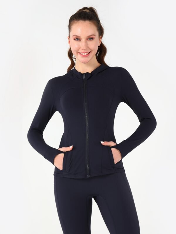 Hooded Jacket Yoga Clothes - Image 7