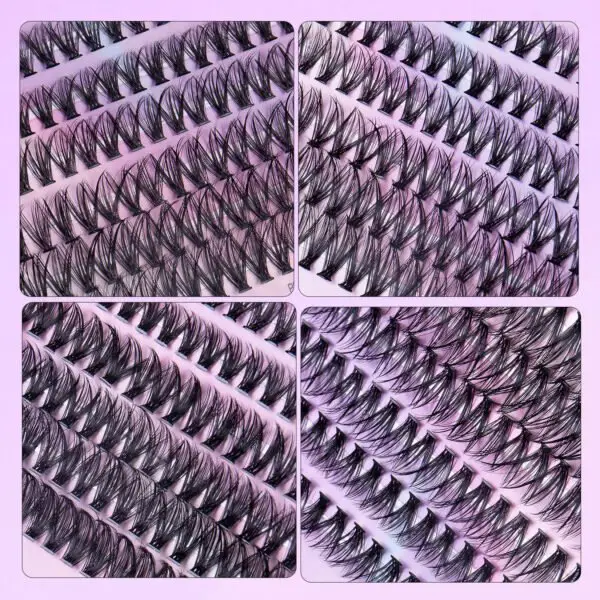12 Rows Of 30D Plus 40D Clusters Of 240 Segmented Lashes Set - Image 4