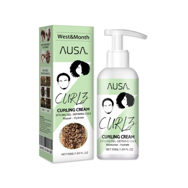 West&Month Curl Bouncer Moisturizing Curl Defining Volume Bouncing Strengthening Hair Smoothing Frizz Conditioning - Image 5