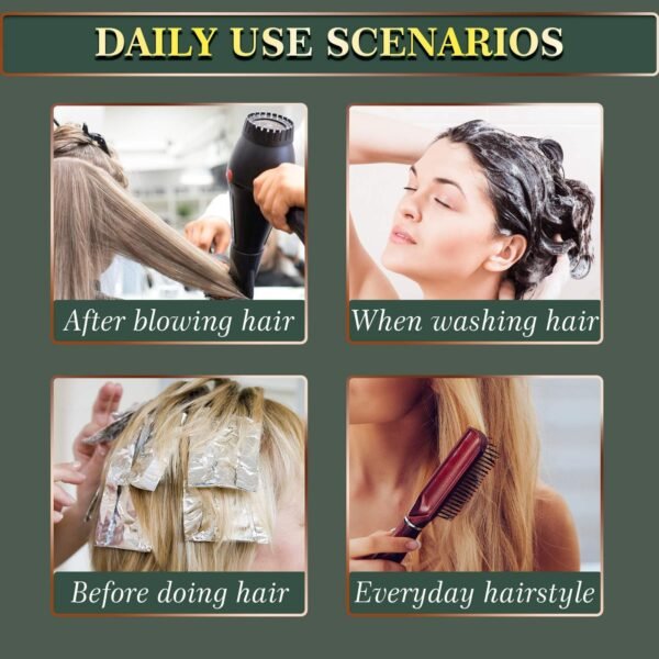 Jaysuing Ginger Hair Treatment Oil Refreshing & Nourishing Scalp Follicle Strengthening Hair Nutrient Solution - Image 4