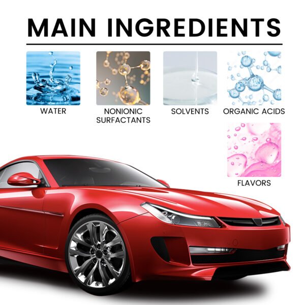 Homonth Iron Remover Spray, Vehicle Rust Polishing Cleaning Decontamination Care Multi-Purpose Maintenance Agent - Image 4