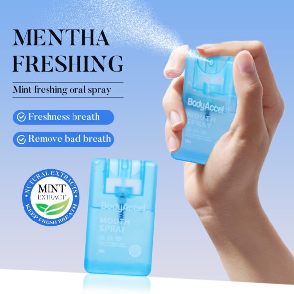 Mint Refreshing Body Accelerating Oral Spray - Image 2