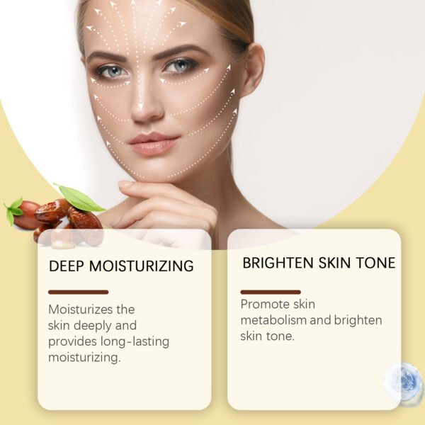 Eelhoe Jojoba Face Essential Oil, Facial Moisturizing, Moisturizing, Brightening And Firming Care Jojoba Essential Oil - Image 5
