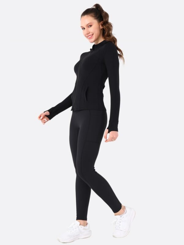 Hooded Jacket Yoga Clothes - Image 3