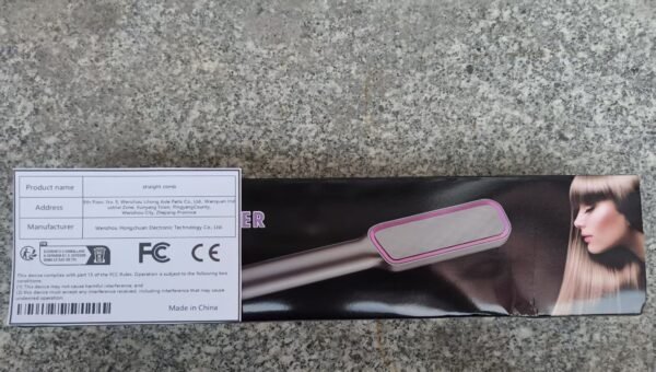 Negative Ion Straightener Comb - Image 3
