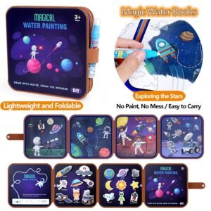 Children's Magic Water Drawing Book, Repeated Graffiti Coloring Book, Boys And Girls' Drawing Book Magic Book