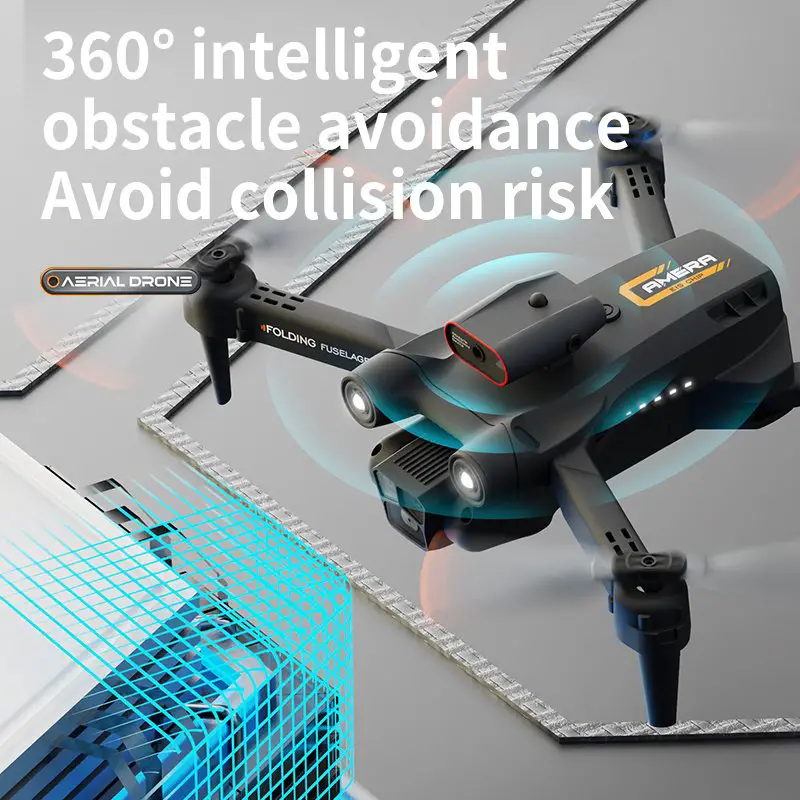 M17 UAV HD Dual-camera Aerial Photography Folding Quadcopter, Optical Flow Obstacle Avoidance Remote Control UAV - Image 3