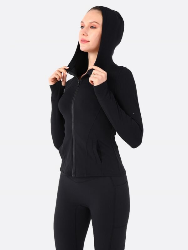Hooded Jacket Yoga Clothes - Image 8