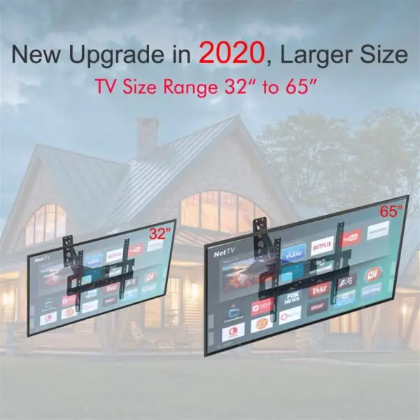 32-65 Inch Single Pendulum Small Base TV Stand TMXD-103 Load Bearing 35KG - Image 10