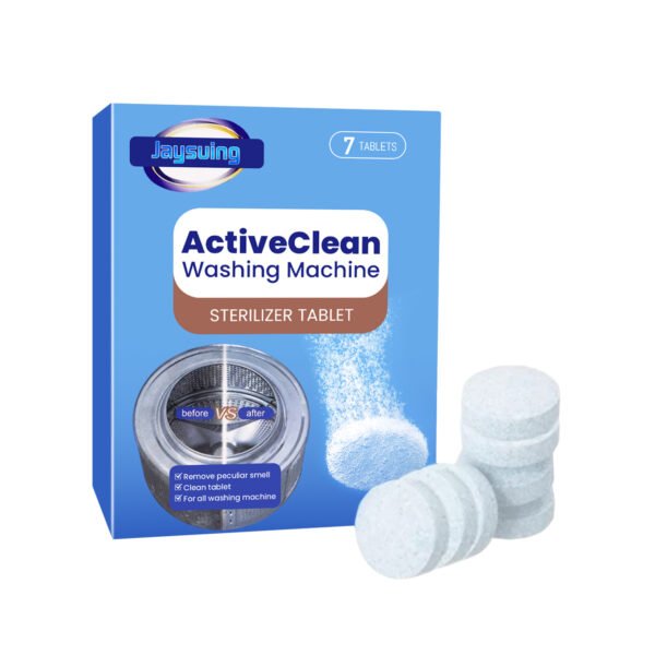Jaysuing Washing Machine Cleaning Tablets Washing Machine Trough Automatic Roller Cleaning Dirt & Odor Cleaning Tablets - Image 5