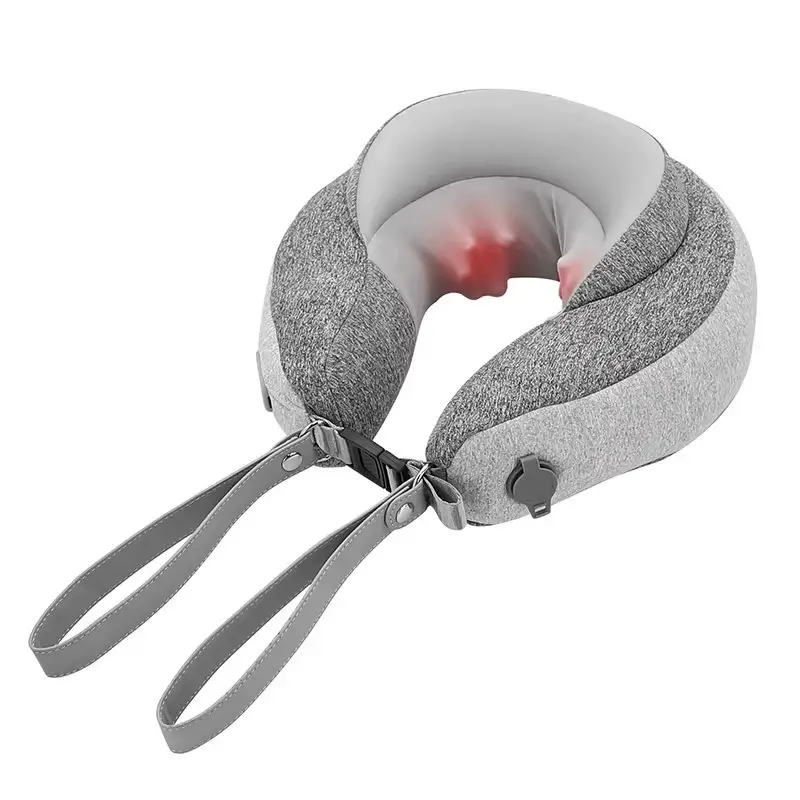 Portable Electric U Shape Neck Massage Pillow Hot Sale Shiatsu Kneading Neck Massager - Image 6