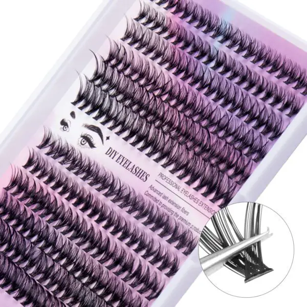 12 Rows Of 30D Plus 40D Clusters Of 240 Segmented Lashes Set - Image 6
