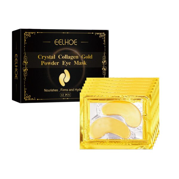 EELHOE Collagen Gold Eye Mask Firming Eye Patches For Dark Circles And Puffy Eyes - Image 5