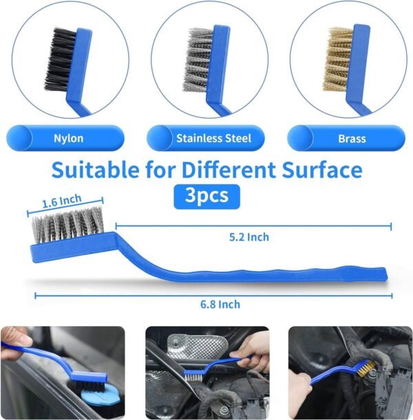 22 Pcs Car-Cleaning-Tool-Set Drill Not Include - Image 7