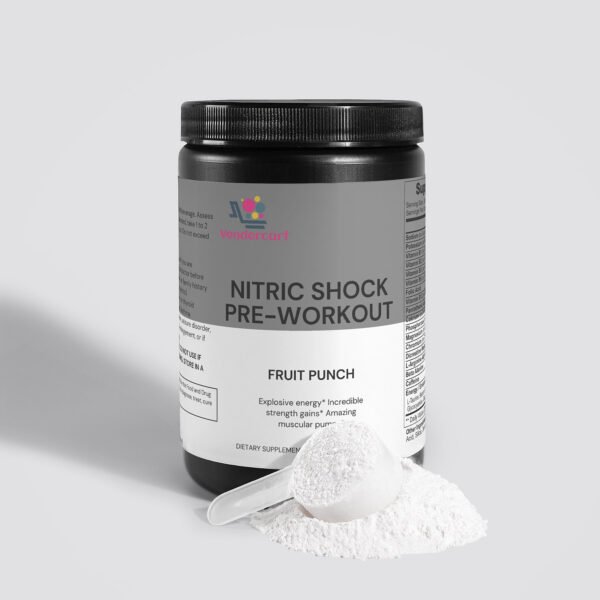 Nitric Shock Pre Workout Strength, Energy, Endurance, And Mental Focus Booster - Image 2