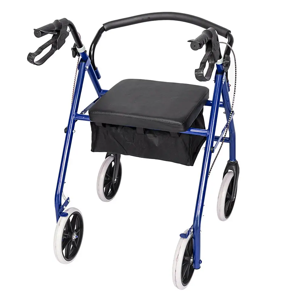 Iron Pipe Nylon Cloth Basket 286lbs, Blue And Black Color For Driving Assistance - Image 2