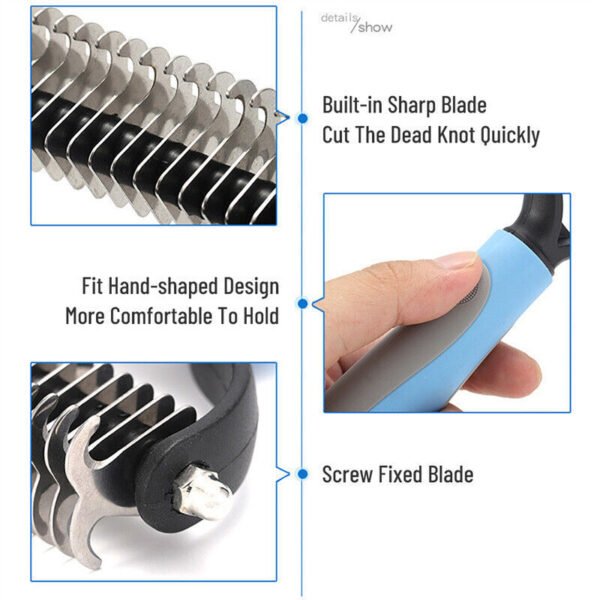 Grooming Brush For Pet Dog Cat - Image 10