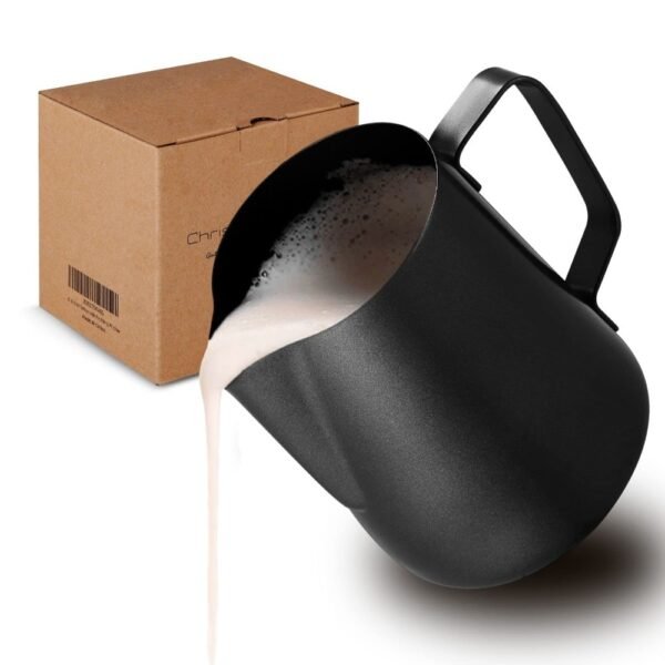 Stainless Steel Milk Frothing Jar - 350 Ml, Matte - Image 4