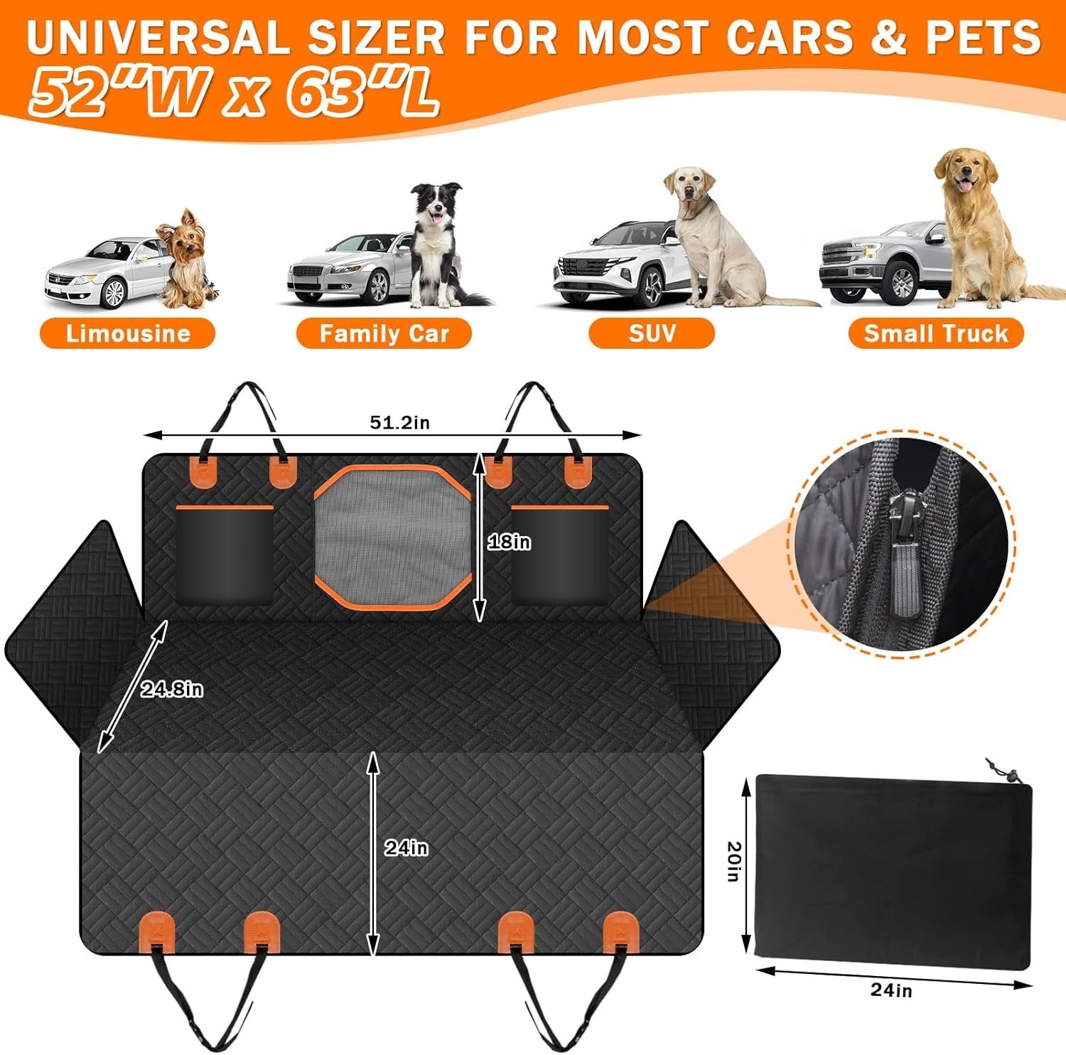 Dog Car Seat Backrest - Image 7