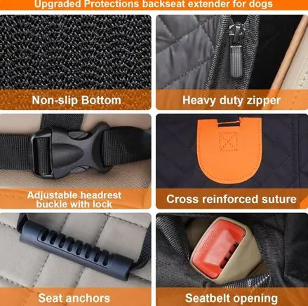 Dog Car Seat Backrest - Image 2