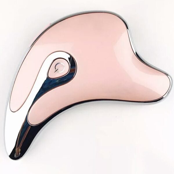Gua Sha Scraper Facial Massager Face Lifting Slimming LED Light Microcurrent - Image 3