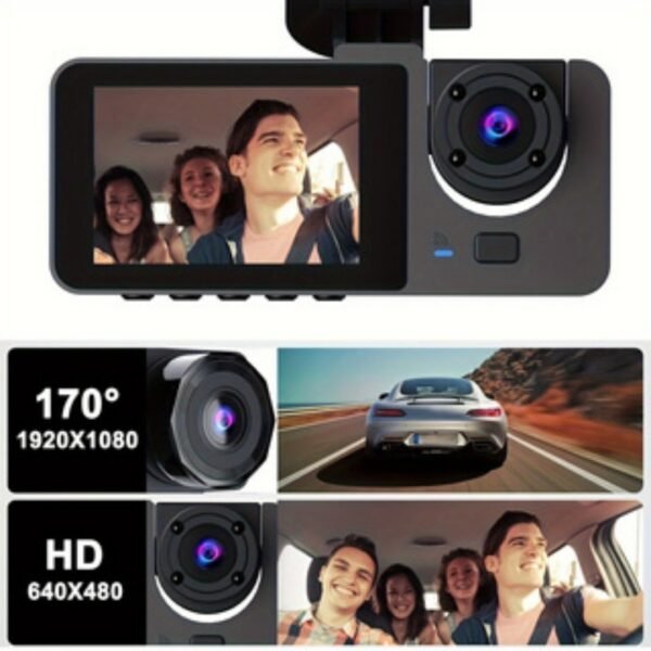 The  Recording Dash Cam Provides All-round Recording And Is Suitable For All Driving Scenarios During Trips - Image 4