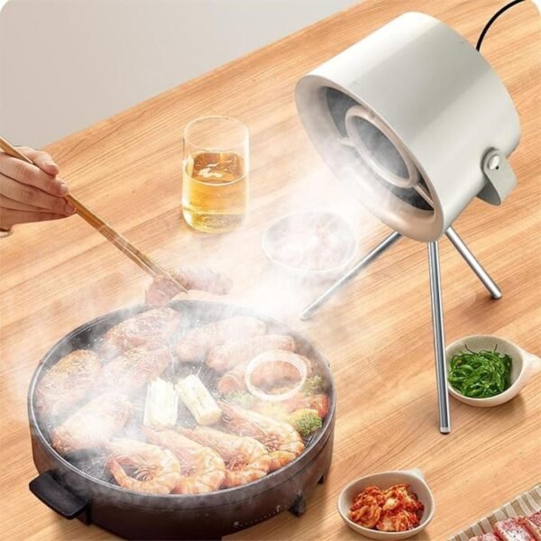 Small Household Range Hood, Outdoor Barbecue Smoking Machine
