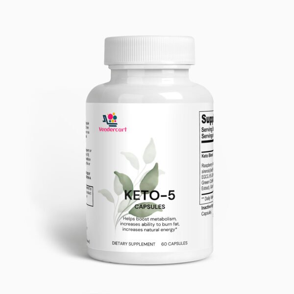 KETO 5 DIETARY SUPPLEMENT 60 CAPSULES - Image 5