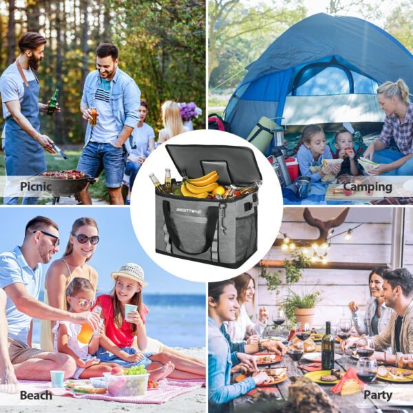 Cooler Bag, Portable For Grocery Shopping, Camping, Amazon Logistics, Walmart Banned, No Weekend Delivery - Image 4