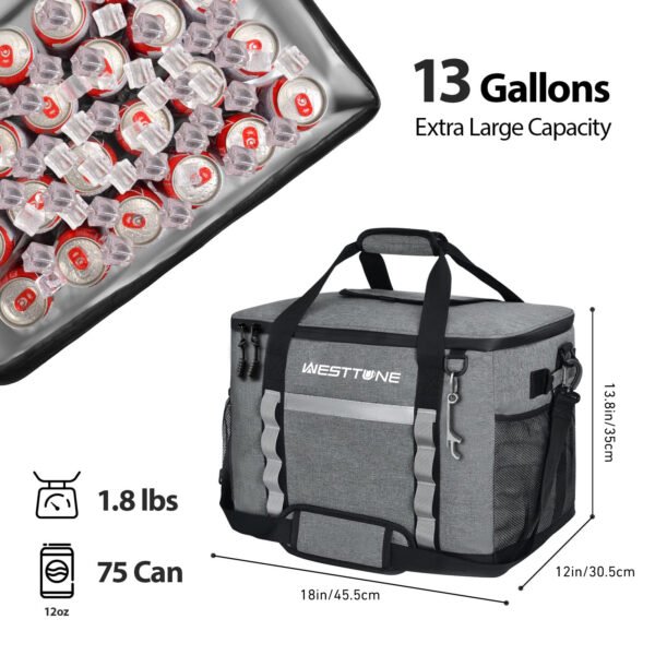 Cooler Bag, Portable For Grocery Shopping, Camping, Amazon Logistics, Walmart Banned, No Weekend Delivery - Image 3